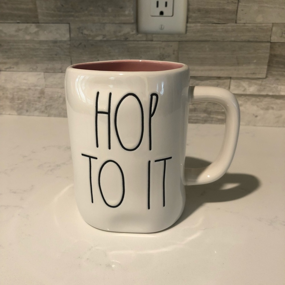 Rae Dunn Hop To It Mug